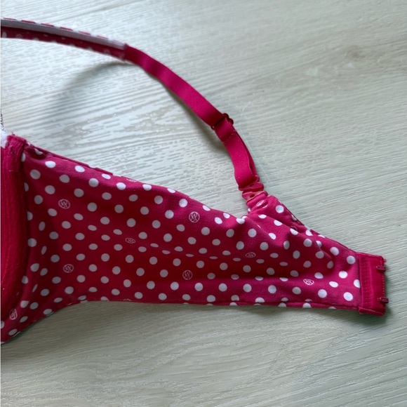 PINK Victoria Secret Bra Demi-Buste Double size 36D - Picture 7 of 8